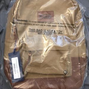 Red Bull Signature Series Leather&Canvas Backpack